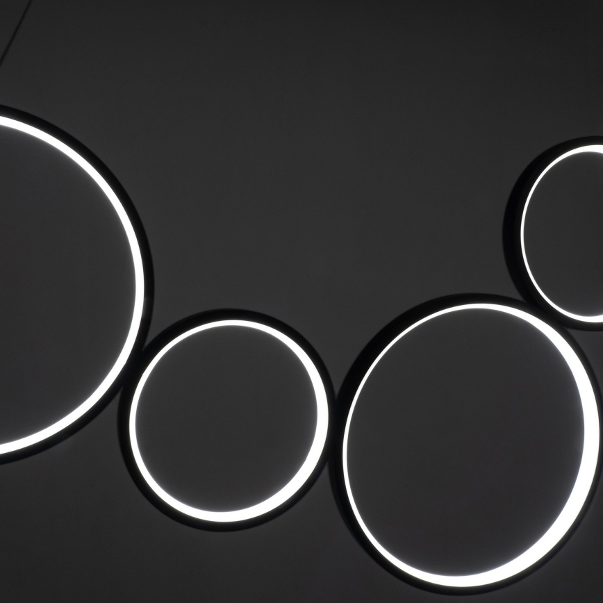 Brilagi - LED függőlámpa kábelen ECHO LED/60W/230V 4000K 100 cm fekete