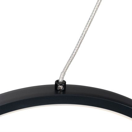 Brilagi - LED függőlámpa kábelen ECHO LED/60W/230V 4000K 100 cm fekete