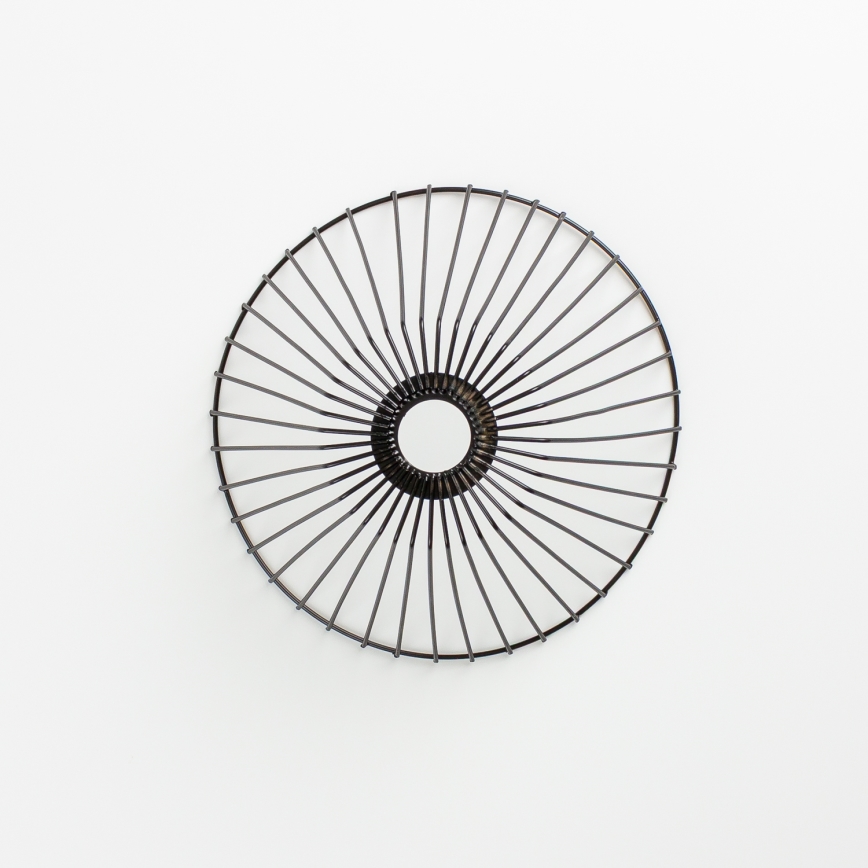 Brilagi - LED függőlámpa kábellel CERIA WIRE 1x E27/40W/230V, átmérő 30 cm, fekete