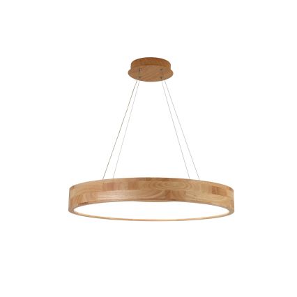Brilagi - LED kábeles függőlámpa FALCON WOOD LED/40W/230V 3000/4000/6000K átm. 60 cm fa