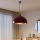 Brilagi - LED függőlámpa kábellel METALO 1xE27/40W/230V átm. 60 cm bordó/rézszínű
