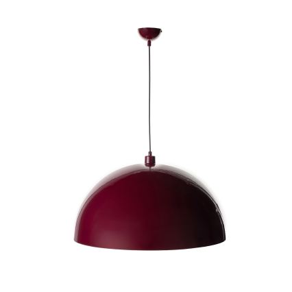 Brilagi - LED függőlámpa kábellel METALO 1xE27/40W/230V átm. 60 cm bordó/rézszínű