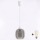 Brilagi - LED függőlámpa kábellel RETRO GLASS 1xE27/60W/230V átm. 14 cm fehér/füstszürke