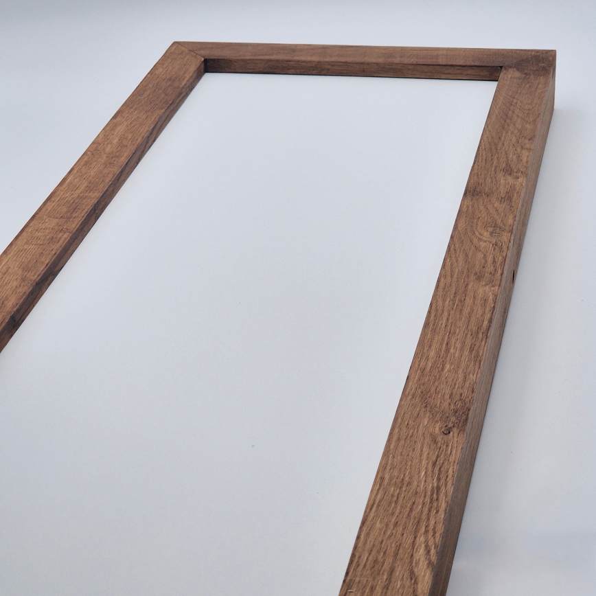 Brilagi - LED fürdőszobai mennyezeti lámpatest WOODY FRAME LED/50W/230V 120x30 cm IP44 tölgy/cseresznye