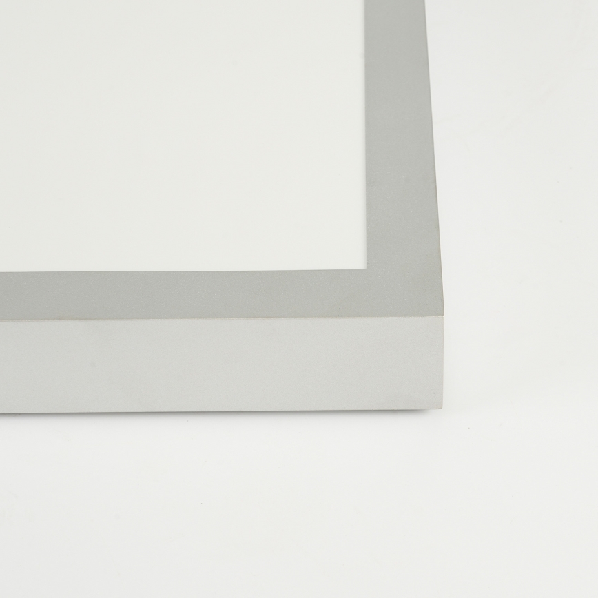 Brilagi - LED fürdőszobai mennyezeti lámpatest FRAME LED/50W/230V 3000/4000/6000K 120x30 cm IP44 ezüstszínű
