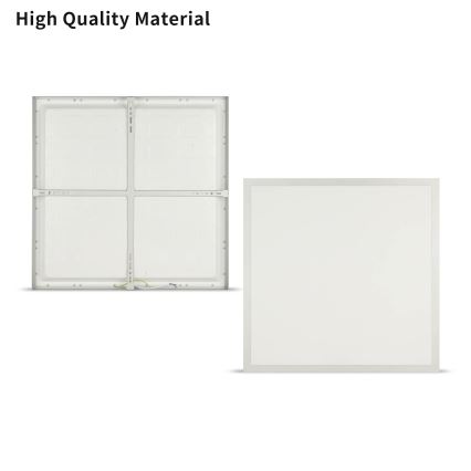 Brilagi - FRAME LED fürdőszobai mennyezeti lámpatest, 50W/230V, állítható 3000/4000/6000K, 60x60 cm, IP44, ezüst