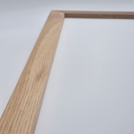 Brilagi - LED fürdőszobai mennyezeti lámpatest WOODY FRAME LED/40W/230V 120x30 cm IP44 tölgy