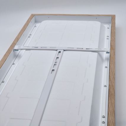 Brilagi - LED fürdőszobai mennyezeti lámpatest WOODY FRAME LED/40W/230V 120x30 cm IP44 tölgy