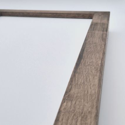 Brilagi - LED fürdőszobai mennyezeti lámpatest WOODY FRAME LED/50W/230V 120x30 cm IP44 tölgy dió