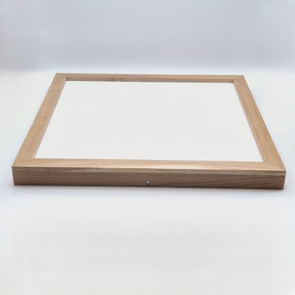 Brilagi - LED fürdőszobai mennyezeti lámpa WOODY FRAME LED/50W/230V 60x60 cm IP44 tölgy