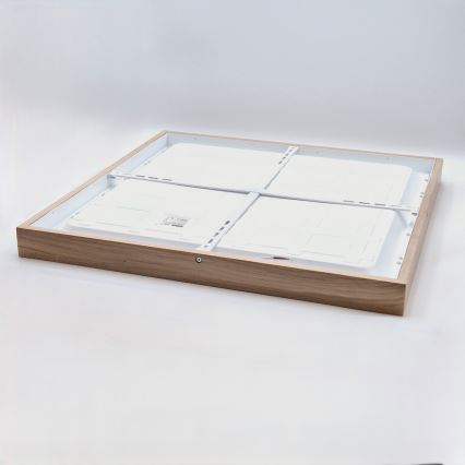 Brilagi - LED fürdőszobai mennyezeti lámpa WOODY FRAME LED/50W/230V 60x60 cm IP44 tölgy
