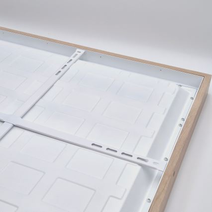 Brilagi - LED fürdőszobai mennyezeti lámpa WOODY FRAME LED/50W/230V 60x60 cm IP44 tölgy