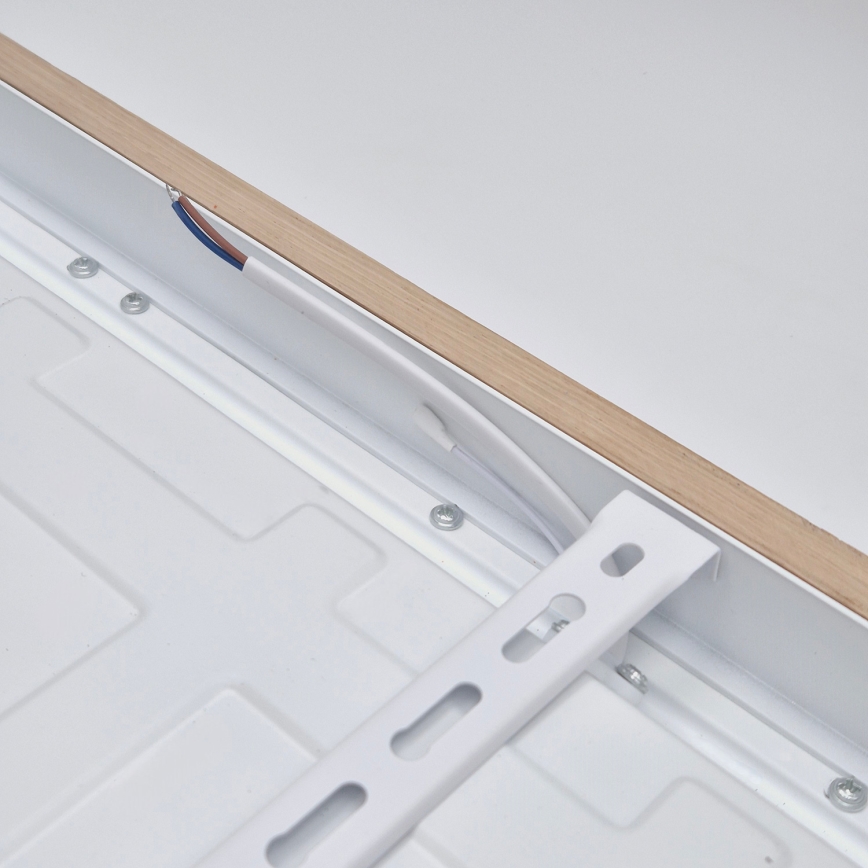 Brilagi - LED fürdőszobai mennyezeti lámpa WOODY FRAME LED/50W/230V 60x60 cm IP44 tölgy