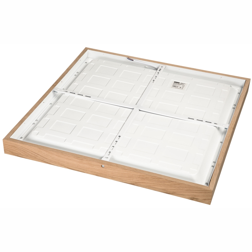 Brilagi - LED fürdőszobai mennyezeti lámpa WOODY FRAME LED/50W/230V 60x60 cm IP44 tölgy