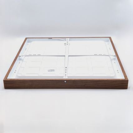 Brilagi - LED fürdőszobai mennyezeti lámpa WOODY FRAME LED/50W/230V 60x60 cm IP44 tölgy/cseresznye