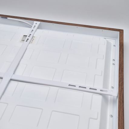 Brilagi - LED fürdőszobai mennyezeti lámpa WOODY FRAME LED/50W/230V 60x60 cm IP44 tölgy/cseresznye