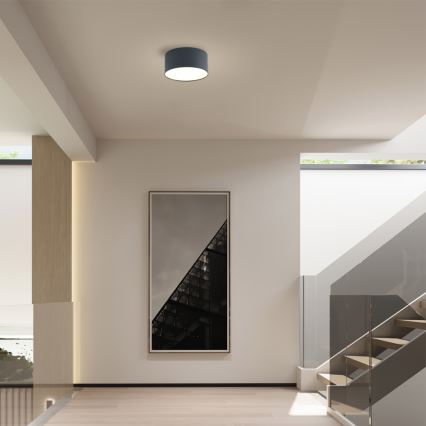 Brilagi - Fürdőszobai LED mennyezeti lámpa FORIS LED/14W/230V átm. 12 cm antracit IP44