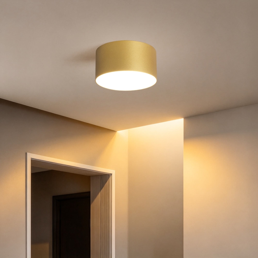 BRILAGI - LED fürdőszobai mennyezeti lámpa FORIS LED/14W/230V átm. 12 cm aranyszínű IP44