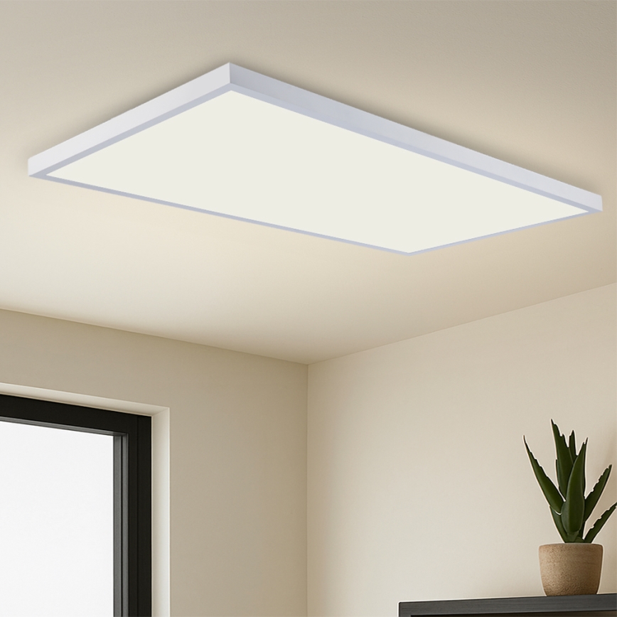 Brilagi - LED fürdőszobai mennyezeti lámpa FRAME LED/96W/230V 120x60 cm 3000/4000/6000K IP44 fehér