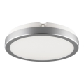 Brilagi - LED Fürdőszobai mennyezeti lámpa PERA 18W/230V átm. 22 cm IP65 ezüst