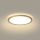 Brilagi - LED fürdőszobai mennyezeti lámpa ULTRA SLIM LED/12W/230V Ø 22,5 cm arany IP54