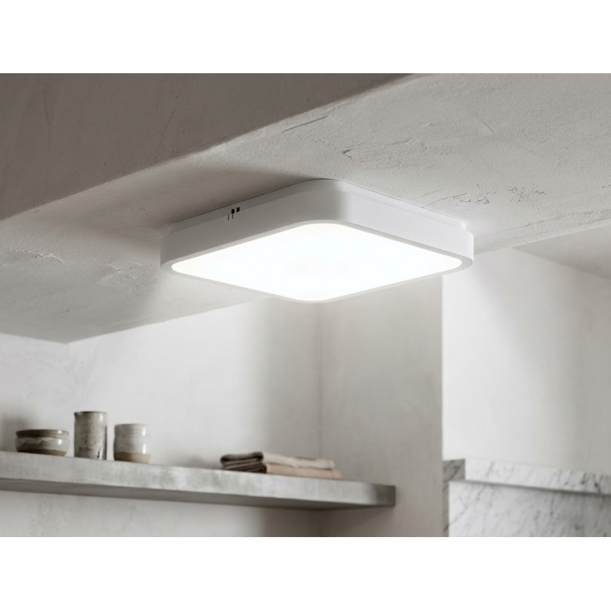 BRILAGI - ZENNA LED fürdőszobai mennyezeti lámpa LED/24W/230V 34,5x34,5 cm IP44 fehér