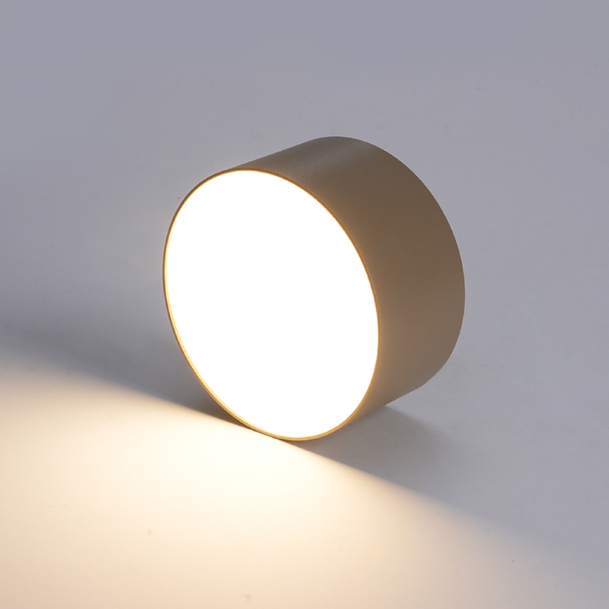 Brilagi - LED fürdőszobai mennyezeti lámpatest FORIS LED/14W/230V Ø 12 cm bézs IP44