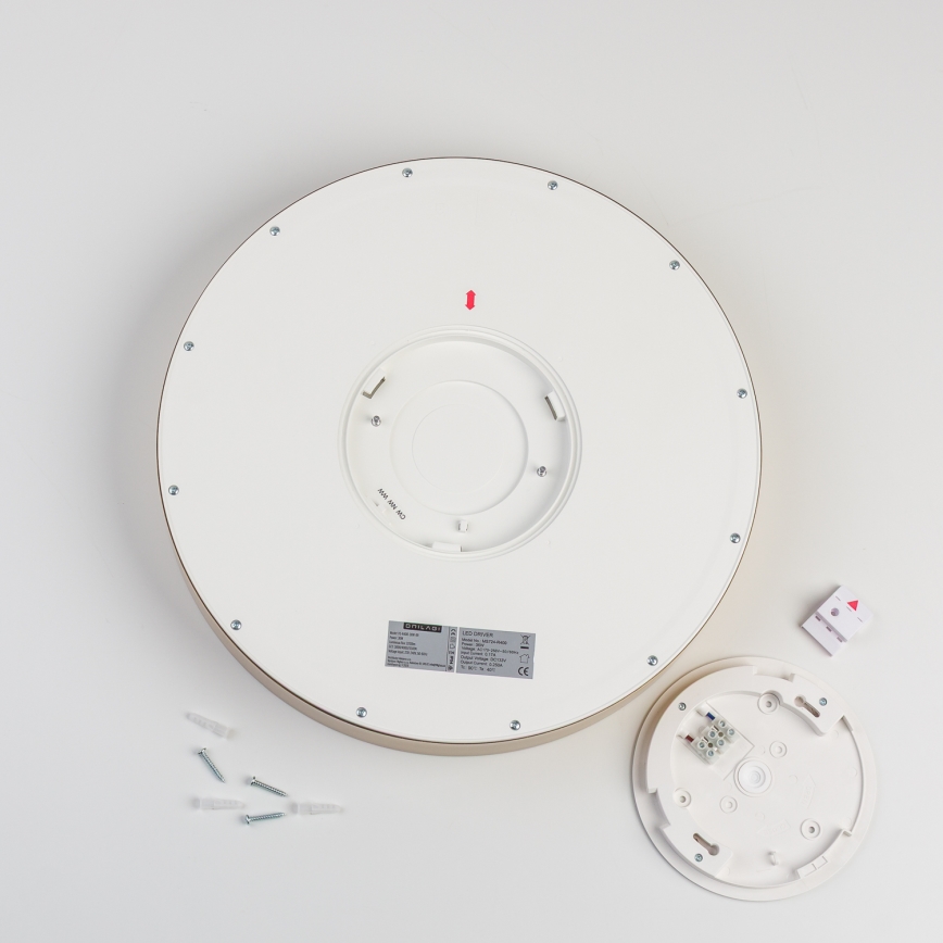 BRILAGI - LED fürdőszobai mennyezeti lámpa POOL LED/36W/230V 3000/4000/5500K Ø 40 cm IP54 arany