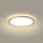 Brilagi - LED fürdőszobai mennyezeti lámpatest ULTRA SLIM LED/18W/230V Ø 30 cm rózsaarany IP54
