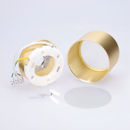 BRILAGI - LED fürdőszobai spotlámpa SMOOTH 1xGX53/15W/230V 60x82 mm arany IP54