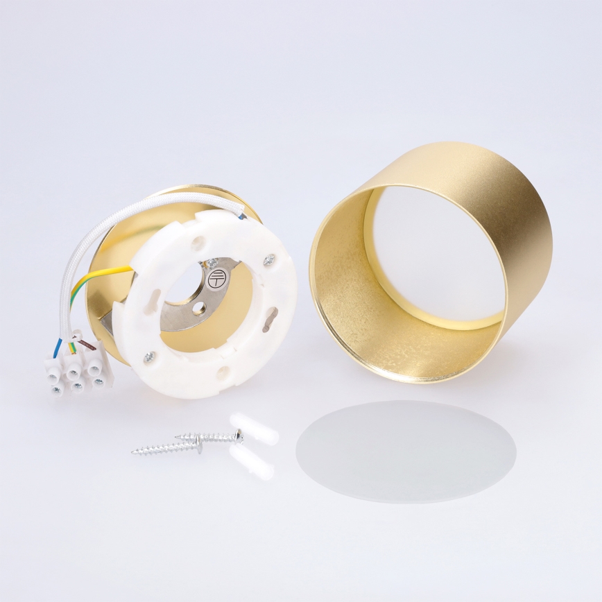 BRILAGI - LED fürdőszobai spotlámpa SMOOTH 1xGX53/15W/230V 60x82 mm arany IP54