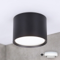 BRILAGI - LED fürdőszobai spotlámpa SMOOTH 1xGX53/15W/230V 60x82 mm fekete IP54