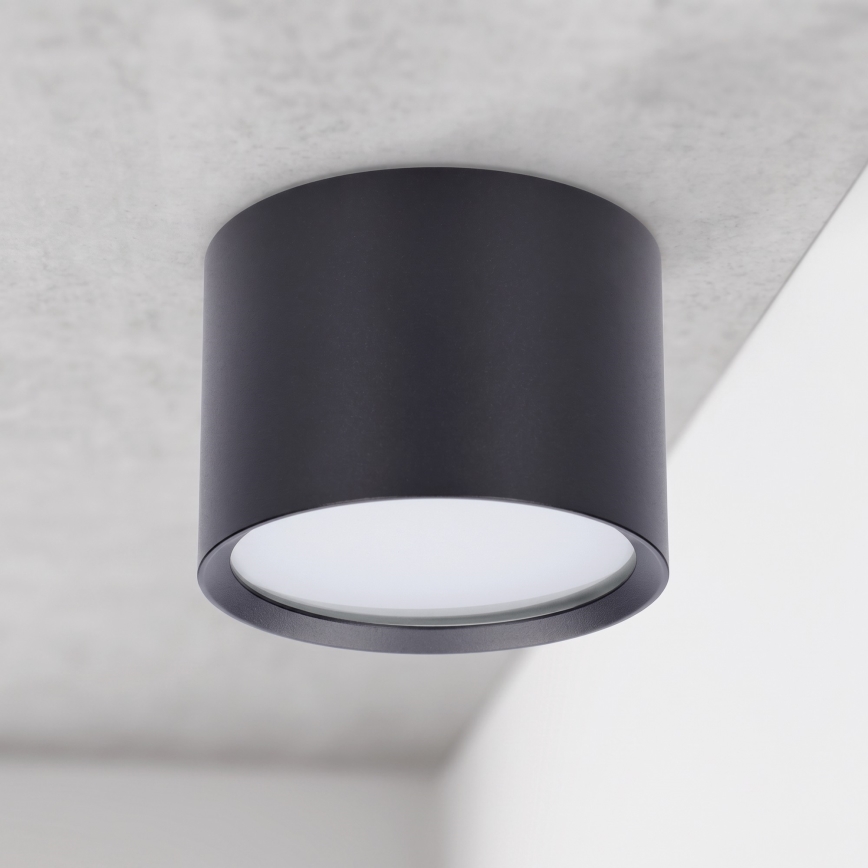 BRILAGI - LED fürdőszobai spotlámpa SMOOTH 1xGX53/15W/230V 60x82 mm fekete IP54