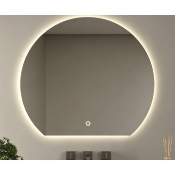 BRILAGI - LED Fürdőszobai tükör ARCO LED/18W/230V 60x50 cm IP44 CRI 90 fényerőszabályozható + CCT
