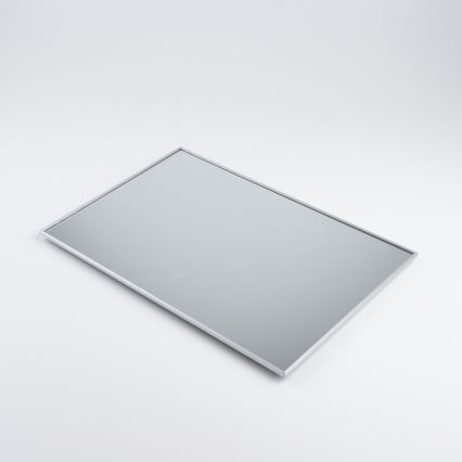 Brilagi - LED fürdőszobai tükör DESIO LED/20W/230V 40x60 cm ezüst IP44 CRI 90 fényerőszabályozható + CCT