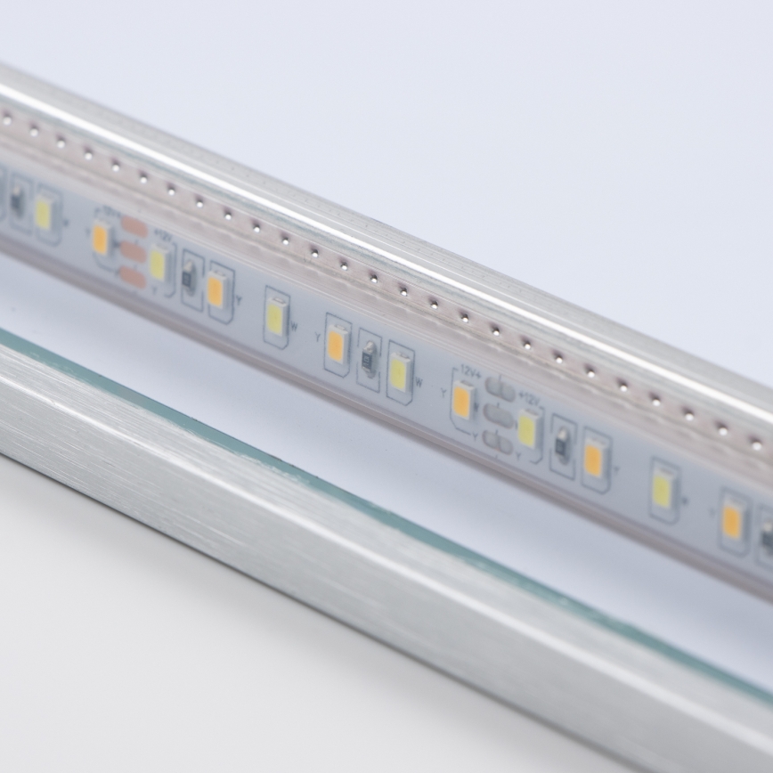 Brilagi - LED fürdőszobai tükör DESIO LED/20W/230V 40x60 cm ezüst IP44 CRI 90 fényerőszabályozható + CCT