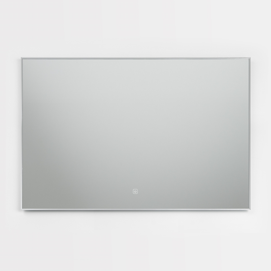 Brilagi - LED fürdőszobai tükör DESIO LED/30W/230V 60x90 cm ezüstszínű IP44 CRI 90 dimmelhető + CCT