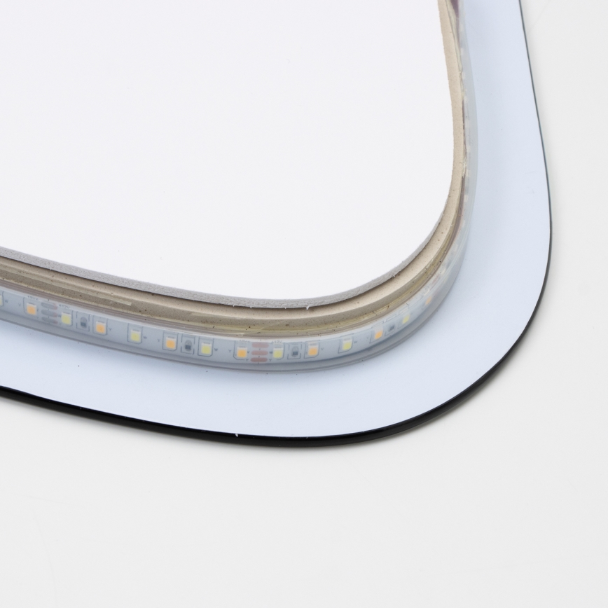 Brilagi - LED fürdőszobai tükör GOCCIA LED/19W/230V 67x50 cm IP44 CRI 90 fényerőszabályozható + CCT