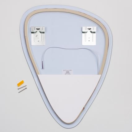 Brilagi - LED fürdőszobai tükör GOCCIA LED/19W/230V 67x50 cm IP44 CRI 90 fényerőszabályozható + CCT
