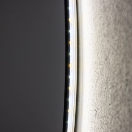 Brilagi - LED fürdőszobai tükör LUNA LED/19W/230V Ø 60 cm IP44 CRI 90 fényerőszabályozható + CCT