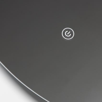 Brilagi - LED fürdőszobai tükör LUNA LED/19W/230V Ø 60 cm IP44 CRI 90 fényerőszabályozható + CCT