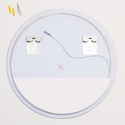 Brilagi - LED fürdőszobai tükör LUNA LED/19W/230V Ø 60 cm IP44 CRI 90 fényerőszabályozható + CCT