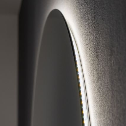 Brilagi - LUNA LED fürdőszobai tükör LED/26W/230V átm. 80 cm IP44 CRI 90 fényerőszabályozható + CCT