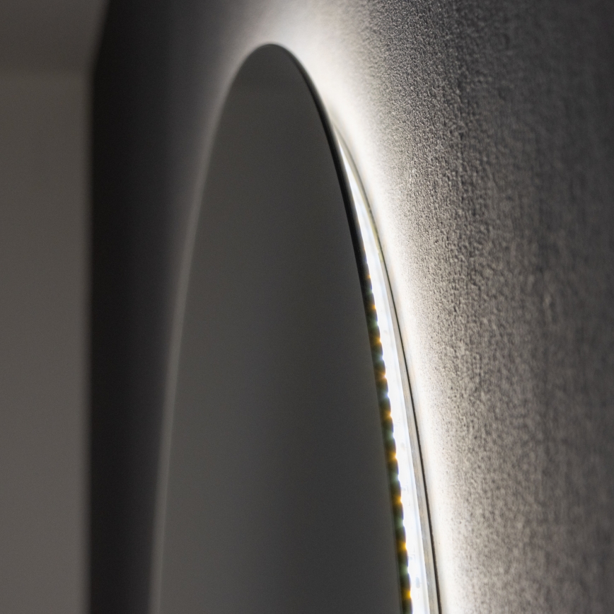 Brilagi - LUNA LED fürdőszobai tükör LED/26W/230V átm. 80 cm IP44 CRI 90 fényerőszabályozható + CCT