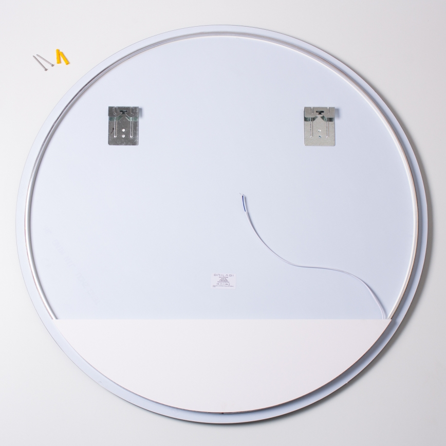 Brilagi - LED fürdőszobai tükör LUNA LED/32W/230V átm. 100 cm IP44 CRI 90 fényerőszabályozható +CCT