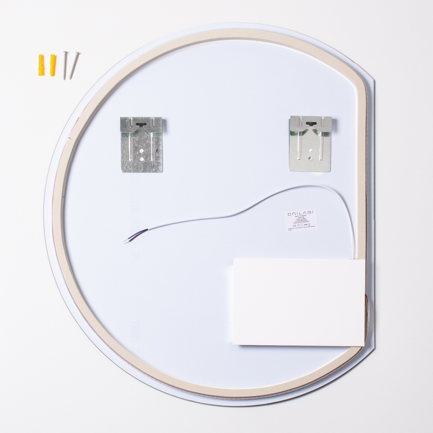 Brilagi - LED fürdőszobai tükör MEZZO LED/18W/230V 60x50 cm IP44 CRI 90 dimmelhető + CCT