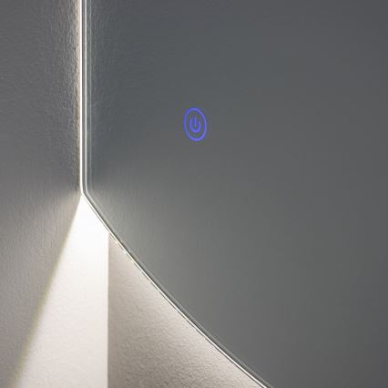 Brilagi - LED fürdőszobai tükör MEZZO LED/25W/230V 80x70 cm IP44 CRI 90 fényerőszabályozható + CCT
