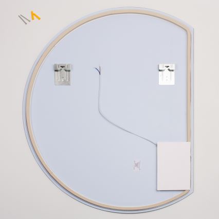 Brilagi - LED fürdőszobai tükör MEZZO LED/25W/230V 80x70 cm IP44 CRI 90 fényerőszabályozható + CCT