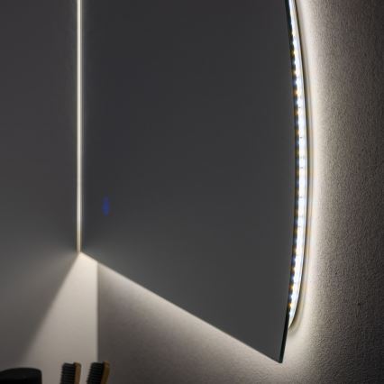 Brilagi - LED fürdőszobai tükör QUARTIERE LED/18W/230V 50x55 cm IP44 CRI 90 dimmelhető + CCT