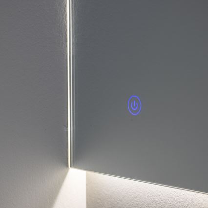 Brilagi - LED fürdőszobai tükör QUARTIERE LED/18W/230V 50x55 cm IP44 CRI 90 dimmelhető + CCT